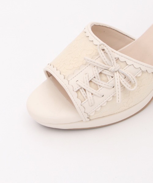 axes femme（アクシーズファム）の「サイドレースアップサンダル（サンダル・レディース・ブルー/ブラック/キナリ・MEDIUM/LARGE）」の9枚目の写真