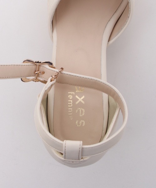 axes femme（アクシーズファム）の「サイドレースアップサンダル（サンダル・レディース・ブルー/ブラック/キナリ・MEDIUM/LARGE）」の13枚目の写真