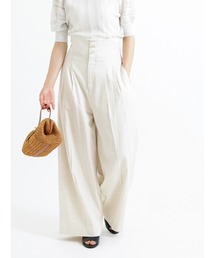 Te chichi CLASSIC | ハイウエストワイドパンツ(その他パンツ)