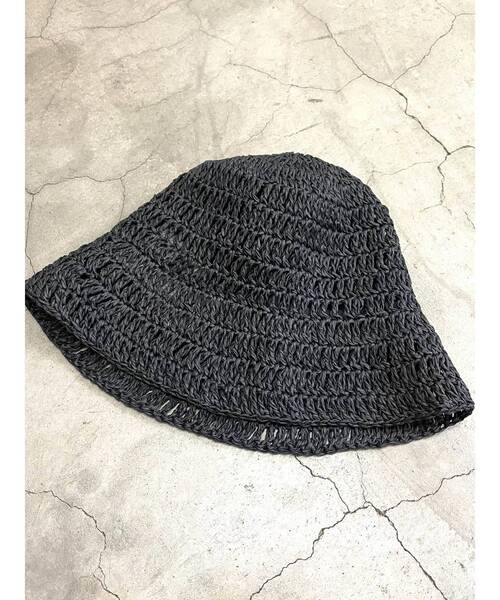 EMODA（エモダ）の「ホールコンパクトバケットハット（ハット・レディース・ブラック/ブラウン・FREE）」の8枚目の写真