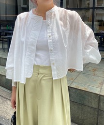 CAPRICIEUX LE'MAGE | シアークロップシャツ(シャツ/ブラウス)