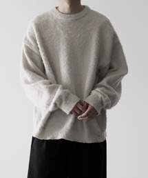 RUUBON | 【RUUBON】 crew neck shaggy knit / クルーネック シャギーニット(ニット/セーター)