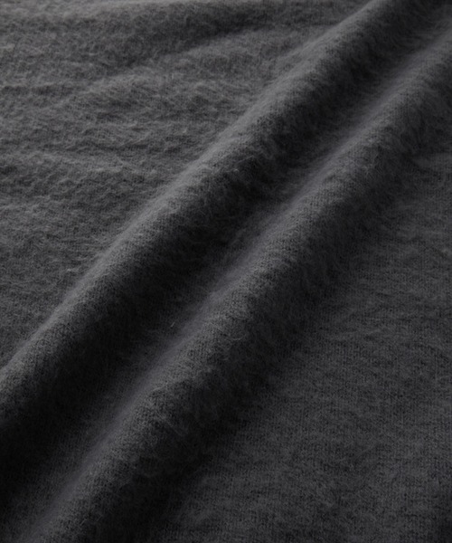 RUUBON(ルーボン)の「【RUUBON】 crew neck shaggy knit / クルーネック シャギーニット(ニット/セーター・メンズ・モスグリーン/ダークグレー/ライトグレー・L/S/M)」の20枚目の写真