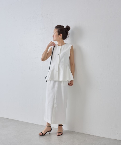 BEARDSLEY（ビアズリー）の「《LIVETART》ドライオックスタイトスカート（スカート・レディース・ホワイト・FREE）」の2枚目の写真