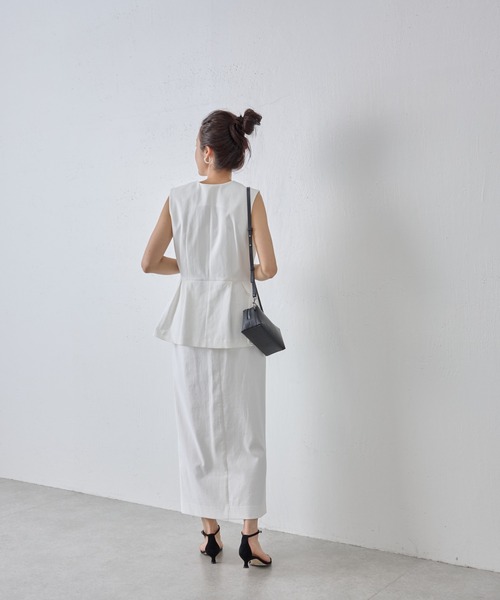 BEARDSLEY（ビアズリー）の「《LIVETART》ドライオックスタイトスカート（スカート・レディース・ホワイト・FREE）」の4枚目の写真