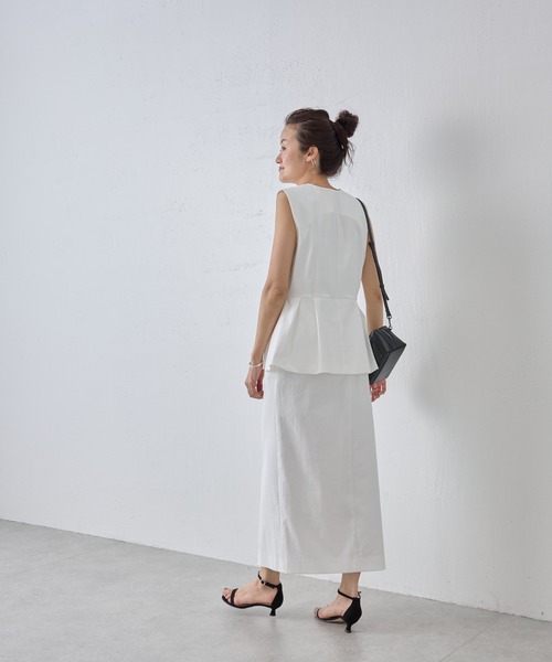 BEARDSLEY（ビアズリー）の「《LIVETART》ドライオックスタイトスカート（スカート・レディース・ホワイト・FREE）」の5枚目の写真