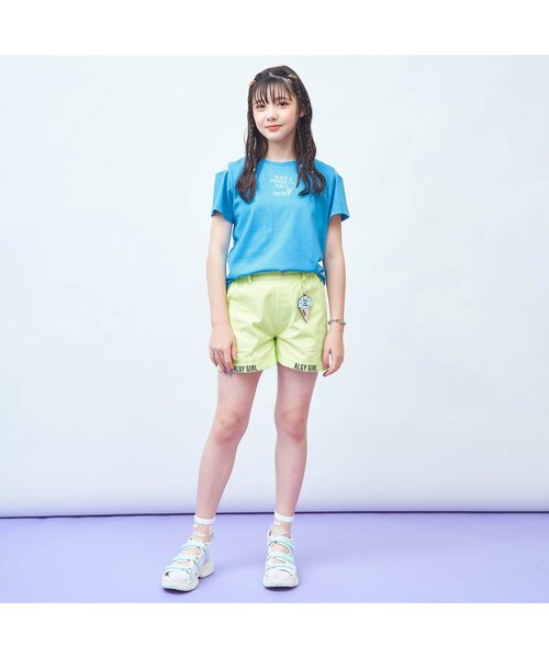 algy（アルジー）の「接触冷感アイスメニューTシャツ（Tシャツ/カットソー・キッズ・ピンク/オフホワイト/チャコール/サックスブルー・X-SMALL/XXX-SMALL/SMALL/XX-SMALL/MEDIUM）」の15枚目の写真