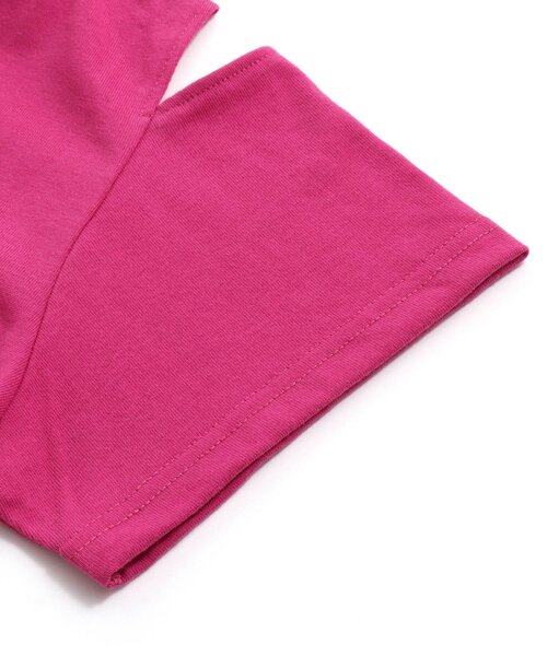 algy（アルジー）の「接触冷感アイスメニューTシャツ（Tシャツ/カットソー・キッズ・ピンク/オフホワイト/チャコール/サックスブルー・X-SMALL/XXX-SMALL/SMALL/XX-SMALL/MEDIUM）」の9枚目の写真