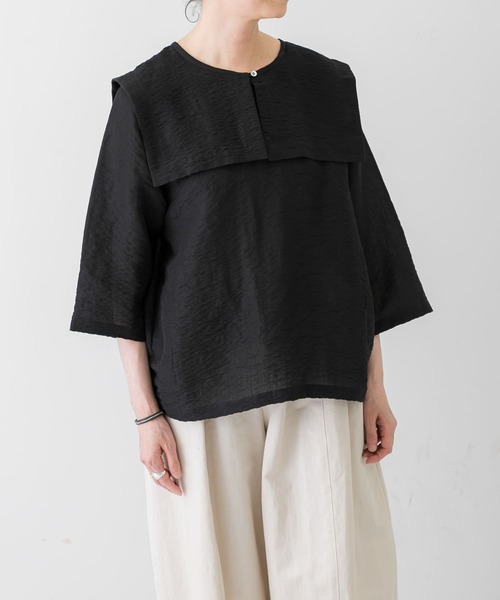 かぐれ（カグレ）の「ビッグカラーブラウス（シャツ/ブラウス）」 - WEAR