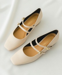 RODE SKO | 3.5cmダブルストラップパンプス(パンプス)