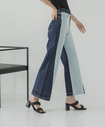 UNITED TOKYO | バイカラーデニムパンツ(デニムパンツ)