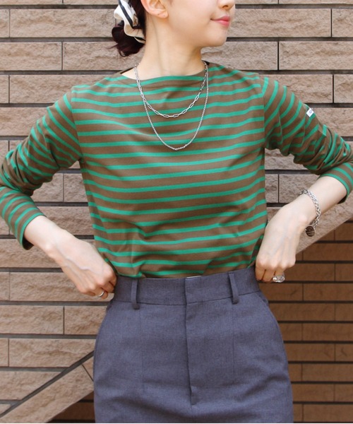 tシャツ ORCIVAL/オーシバル　ロングスリーブ　40/2 JERSEY LONGSLEEVE C0137 BFJ レディース ORCIVAL（オーシバル）の「ORCIVAL/オーシバル ロングスリーブ