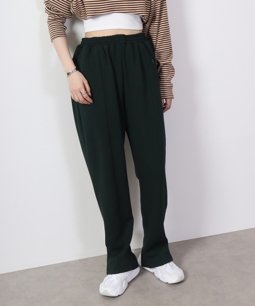 a lit r(ア リトル)の「a lit r/アリトル ポンチイージーパンツ(その他パンツ・メンズ・グリーン/チャコール/パープル・L/M)」の2枚目の写真