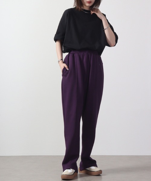 a lit r(ア リトル)の「a lit r/アリトル ポンチイージーパンツ(その他パンツ・メンズ・グリーン/チャコール/パープル・L/M)」の4枚目の写真