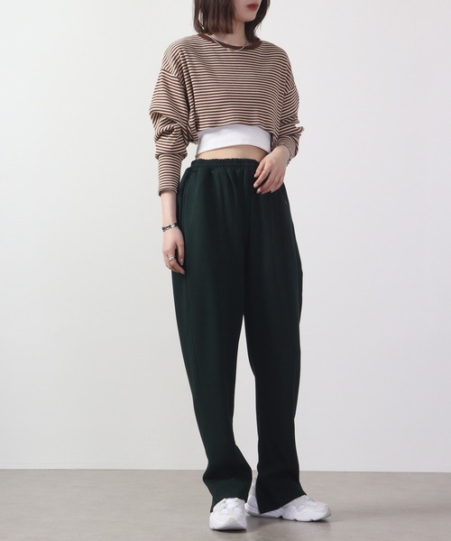 a lit r(ア リトル)の「a lit r/アリトル ポンチイージーパンツ(その他パンツ・メンズ・グリーン/チャコール/パープル・L/M)」の13枚目の写真