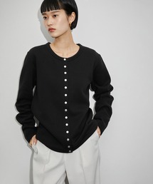 agnes b. | 【agnes b. for ADAM ET ROPE'】CD PRESSIONS / 14buttons(カーディガン/ボレロ)