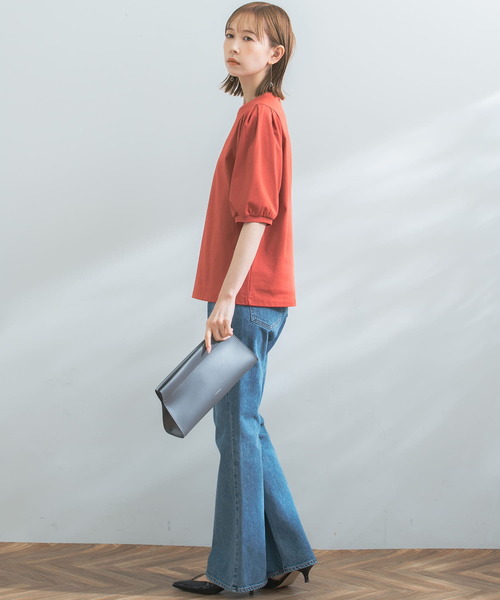 ROSSOPURO 売れ筋商品|||ロッソピューロ Tシャツ トップス レディース Tops Red ロッソスタイルラボ バイク用プロテクター レディース