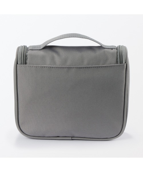 無印良品（ムジルシリョウヒン）の「ポリエステル　吊るして使える洗面用具ケース　約１６×１９×６ｃｍ（トラベルグッズ・レディース・ブラック/グレー系・FREE）」の11枚目の写真
