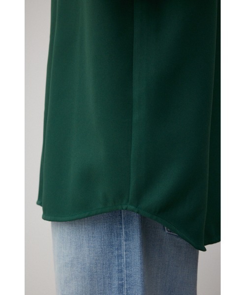 AZUL by moussy（アズールバイマウジー）の「刺繍デザインシャツ（シャツ/ブラウス・メンズ・オフホワイト/ブラック/グリーン・S-M/L-XL）」の6枚目の写真