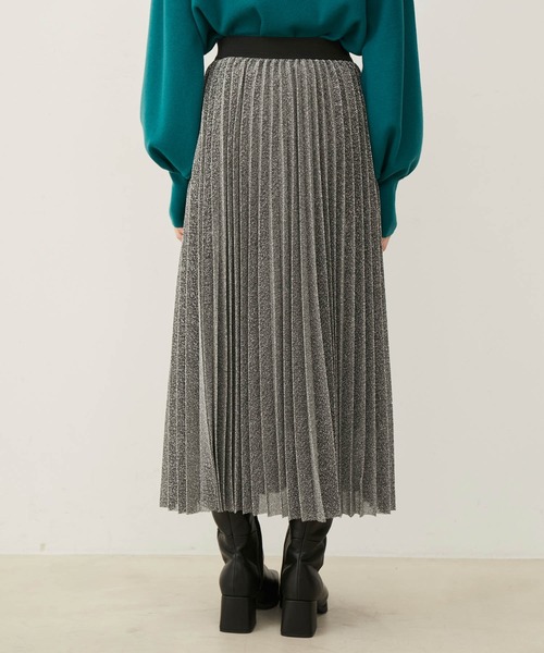 VIS（ビス）の「ラメニットプリーツスカート（スカート・レディース・ブラック系その他/シルバー系その他・FREE）」の13枚目の写真