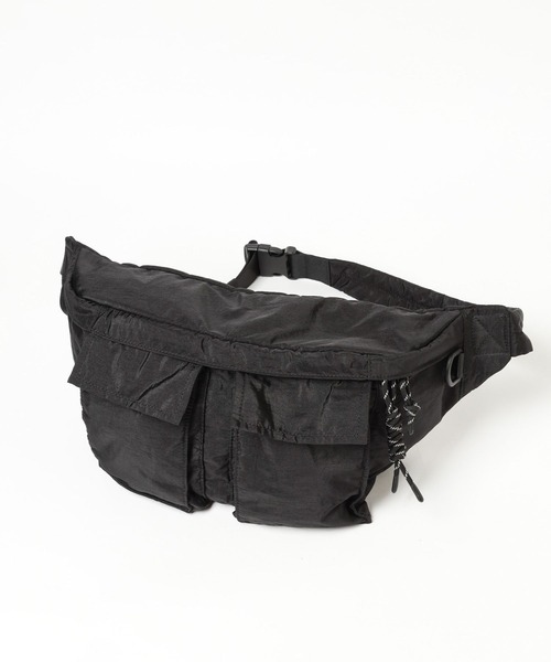 BAYFLOW（ベイフロー）の「BIGボディーバッグ（ボディバッグ/ウエストポーチ・レディース・ブラック/カーキ・FREE）」の14枚目の写真