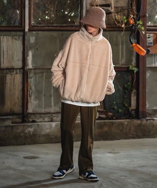 improves（インプローブス）の「【UAU】ファー スタンド ジップブルゾン（ブルゾン・メンズ・ベージュ/アイボリー/ブラック・LARGE/X-LARGE/MEDIUM）」の16枚目の写真