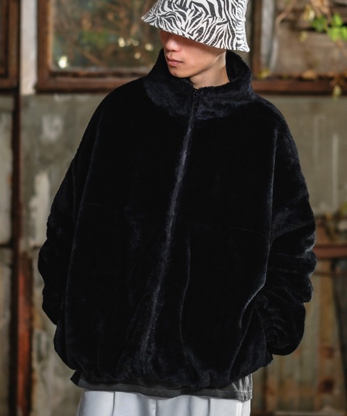 improves（インプローブス）の「【UAU】ファー スタンド ジップブルゾン（ブルゾン・メンズ・ベージュ/アイボリー/ブラック・LARGE/X-LARGE/MEDIUM）」の9枚目の写真