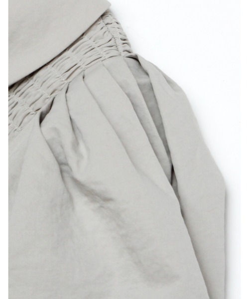 Little sunny bite(リトルサニーバイト)の「《Little sunny bite》Puff sleeve long dress(ワンピース・レディース・グレー/ブルー・MEDIUM/SMALL)」の9枚目の写真