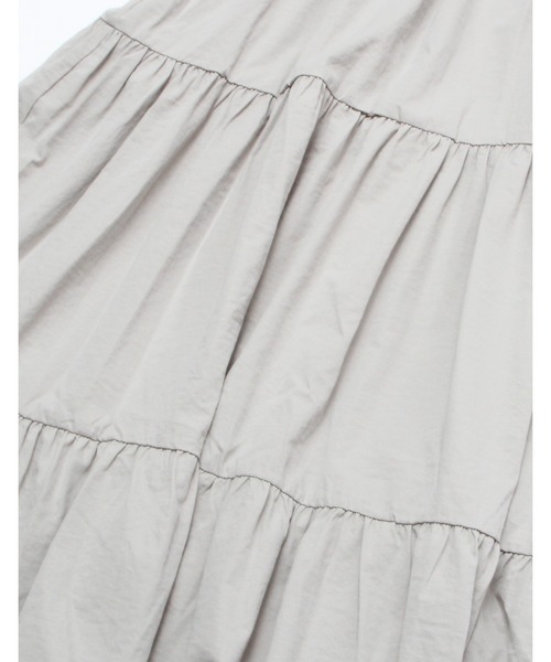 Little sunny bite(リトルサニーバイト)の「《Little sunny bite》Puff sleeve long dress(ワンピース・レディース・グレー/ブルー・MEDIUM/SMALL)」の11枚目の写真