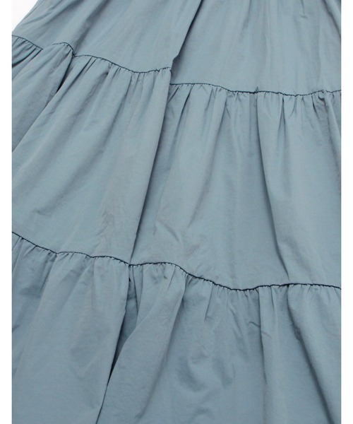Little sunny bite(リトルサニーバイト)の「《Little sunny bite》Puff sleeve long dress(ワンピース・レディース・グレー/ブルー・MEDIUM/SMALL)」の21枚目の写真