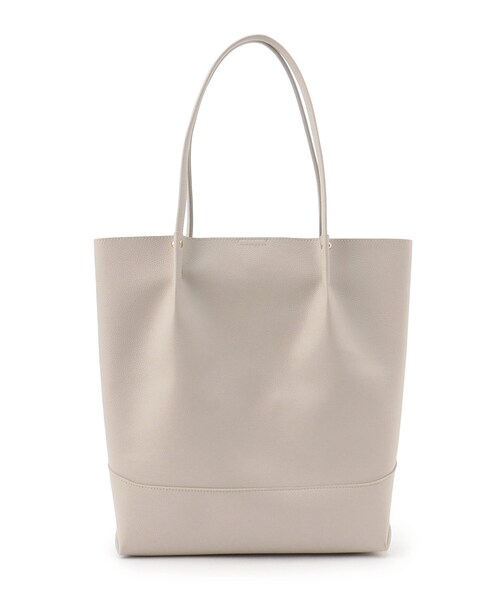 grove(グローブ)の「◆【A4サイズ】1枚革風タック切り替えトート(トートバッグ・レディース・ブラック/ブラウン系その他/ピンク系その他/ライトグレー・00)」の13枚目の写真