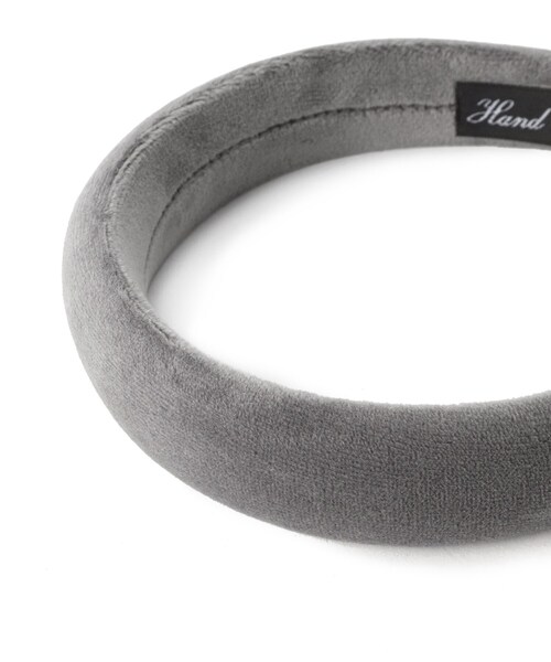 OPAQUE.CLIP(オペークドットクリップ)の「◆ベロアカチューシャ(その他ヘアアクセサリー・レディース・ブラック/グレー・00)」の5枚目の写真