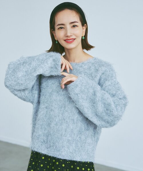 OPAQUE.CLIP(オペークドットクリップ)の「◆ベロアカチューシャ(その他ヘアアクセサリー・レディース・ブラック/グレー・00)」の7枚目の写真