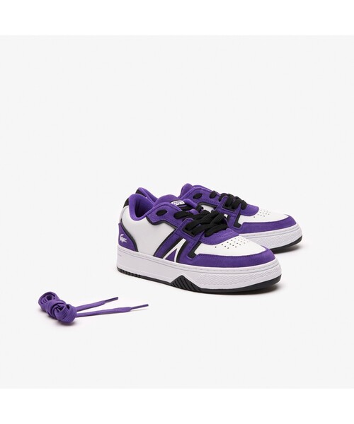 LACOSTE(ラコステ)の「レディース L001 223 3 SFA(スニーカー・レディース・ホワイト×グリーン/ホワイト×パープル・22.5cm/23.0cm/24.5cm/24.0cm/23.5cm)」の9枚目の写真