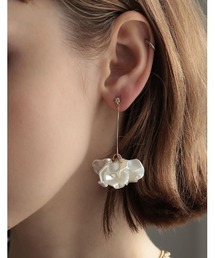 [2023A/W COLLECTION][MEISM by Re:EDIT]スイングフラワーピアス