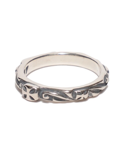 Bill Wall Leather  Thin cross  リング 15号 ビルウォールレザー Bill Wall Leather Thin cross Ring