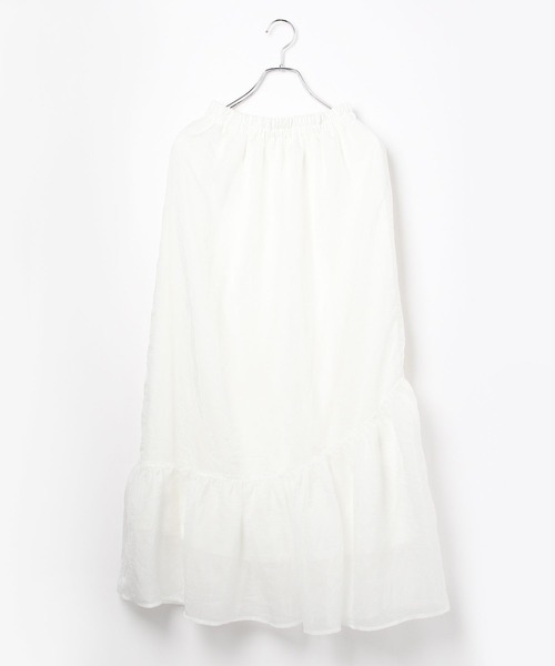 GLOBAL WORK（グローバルワーク）の「フワフワスカート/AND YUA ANY/980420（スカート・キッズ・ブラック/オフホワイト・150cm/160cm）」の19枚目の写真