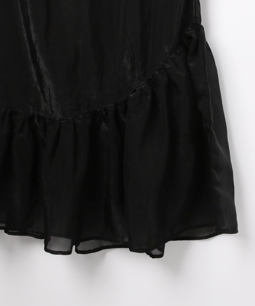 GLOBAL WORK（グローバルワーク）の「フワフワスカート/AND YUA ANY/980420（スカート・キッズ・ブラック/オフホワイト・150cm/160cm）」の22枚目の写真
