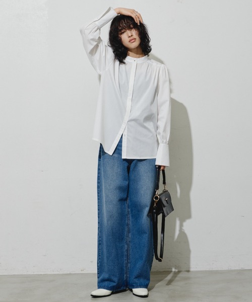 ワイドストレートデニムパンツ FREAK'S STORE/ワイドストレート デニムパンツ【限定展開