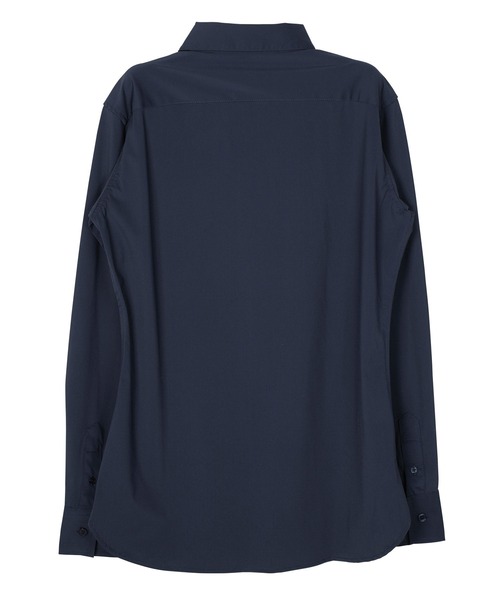 jiggys shop(ジギーズショップ)の「ハイパーストレッチシャツ レギュラーカラー 長袖シャツ(シャツ/ブラウス・メンズ・ホワイト/オリーブ/ネイビー/ブラック・MEDIUM/LARGE/X-LARGE)」の11枚目の写真