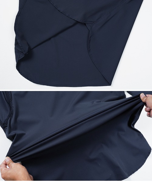 jiggys shop(ジギーズショップ)の「ハイパーストレッチシャツ レギュラーカラー 長袖シャツ(シャツ/ブラウス・メンズ・ホワイト/オリーブ/ネイビー/ブラック・MEDIUM/LARGE/X-LARGE)」の14枚目の写真