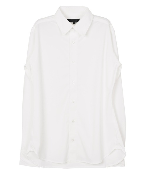 jiggys shop(ジギーズショップ)の「ハイパーストレッチシャツ レギュラーカラー 長袖シャツ(シャツ/ブラウス・メンズ・ホワイト/オリーブ/ネイビー/ブラック・MEDIUM/LARGE/X-LARGE)」の10枚目の写真