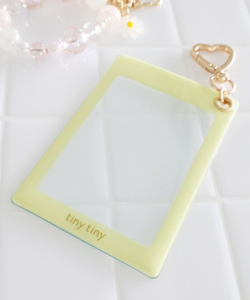 tiny tiny（ティニーティニー）の「トレカケース[tiny tiny(ティニーティニー)]（その他小物・レディース・レッド/ブルー/パープル/ホワイト/ブラック/オレンジ/グリーン/イエロー/ピンク・0）」の7枚目の写真