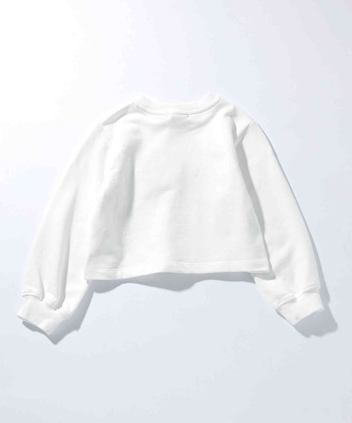 STELLA McCARTNEY(ステラマッカートニー)の「STELLA McCARTNEY (ステラマッカートニー) Kids & Junior グラフィックブランドロゴ長袖スウェットプルオーバー(スウェット・キッズ・アイボリー・8Y/6Y/2Y/16Y/3Y/4Y/12Y/14Y)」の4枚目の写真