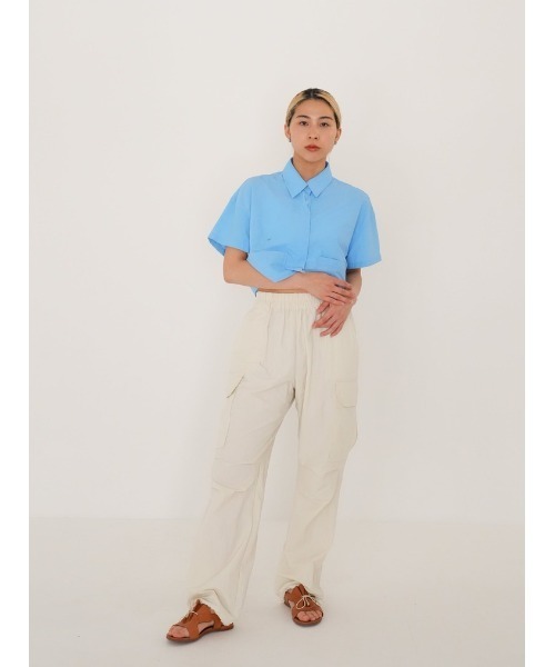 【セール】シャカシャカ パンツ ナイロン イージーパンツ カーゴパンツ ユニセックス（カーゴパンツ）｜Bargiee（バージー）