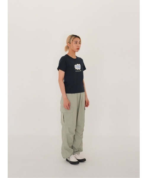 【セール】シャカシャカ パンツ ナイロン イージーパンツ カーゴパンツ ユニセックス（カーゴパンツ）｜Bargiee（バージー）
