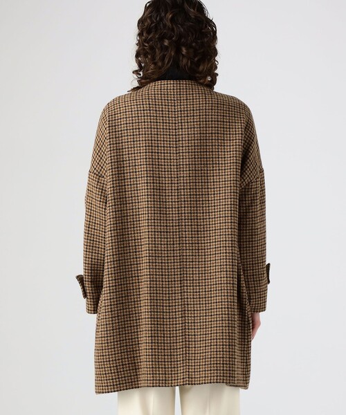 Mackintosh（マッキントッシュ）の「MACKINTOSH NEW HUMBIE ノーカラーコート（ノーカラーコート・レディース・ダークブラウン・6）」の5枚目の写真
