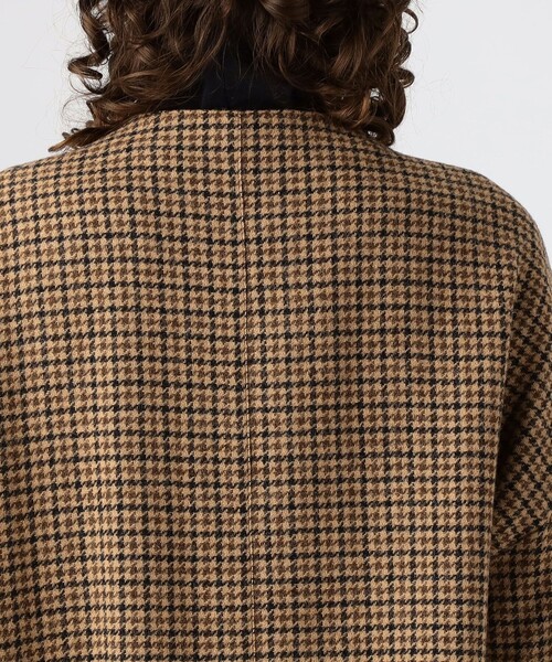 Mackintosh（マッキントッシュ）の「MACKINTOSH NEW HUMBIE ノーカラーコート（ノーカラーコート・レディース・ダークブラウン・6）」の8枚目の写真