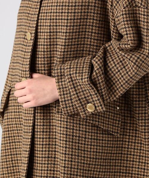 Mackintosh（マッキントッシュ）の「MACKINTOSH NEW HUMBIE ノーカラーコート（ノーカラーコート・レディース・ダークブラウン・6）」の9枚目の写真
