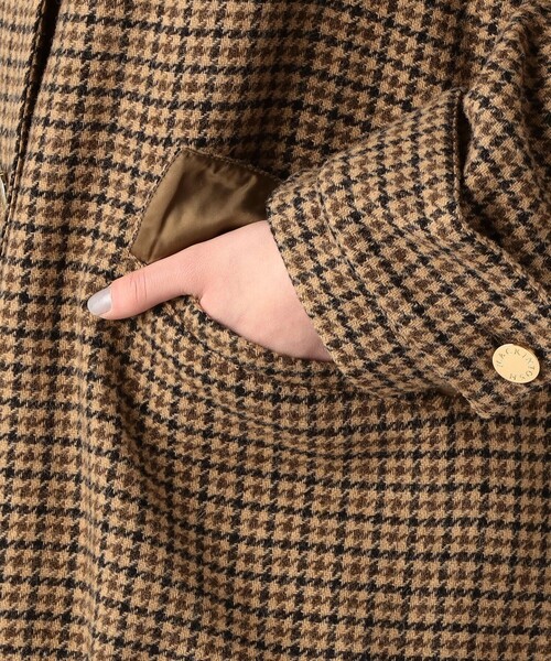 Mackintosh（マッキントッシュ）の「MACKINTOSH NEW HUMBIE ノーカラーコート（ノーカラーコート・レディース・ダークブラウン・6）」の10枚目の写真